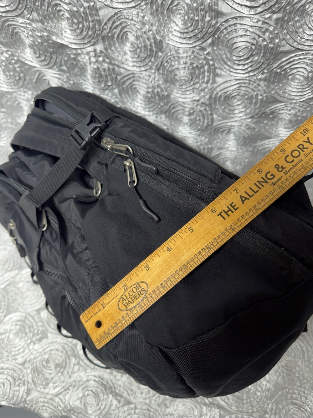 The North Face Black Backpack with Silver Logo - Picture 11 of 15